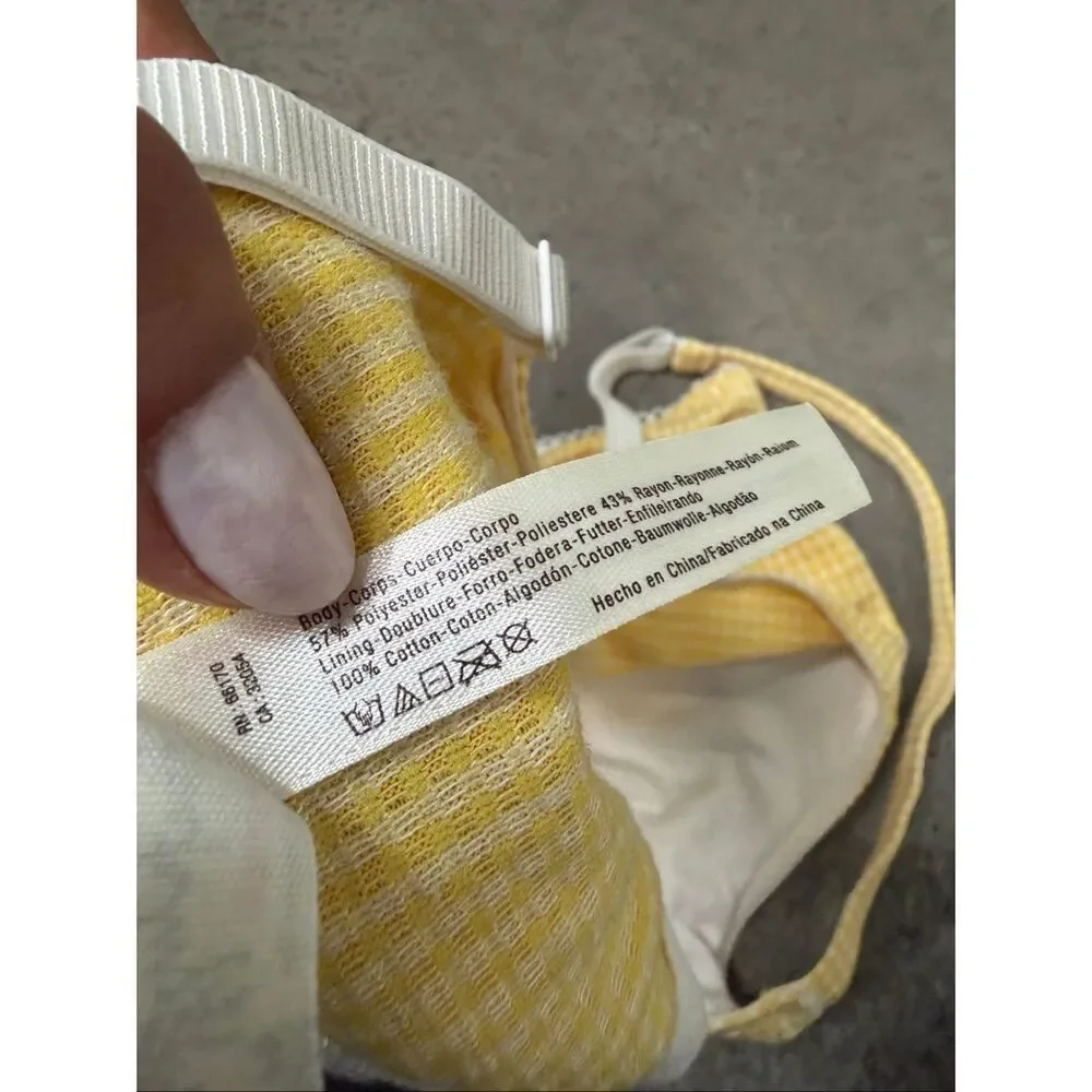 Free People Intimately Gingham Bralette